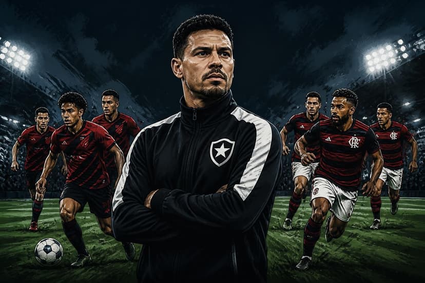 Botafogo mantém Bellão e enfrenta Flamengo com apoio geral