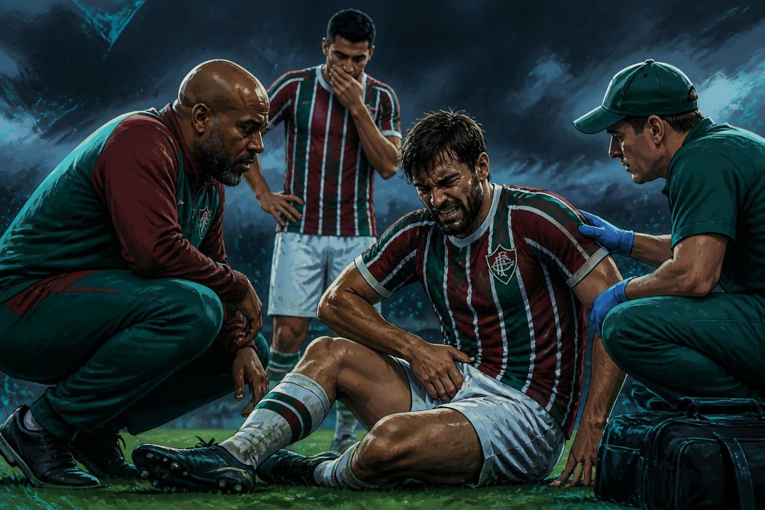Alisson lesão vira desfalque do Fluminense contra Athletico-PR