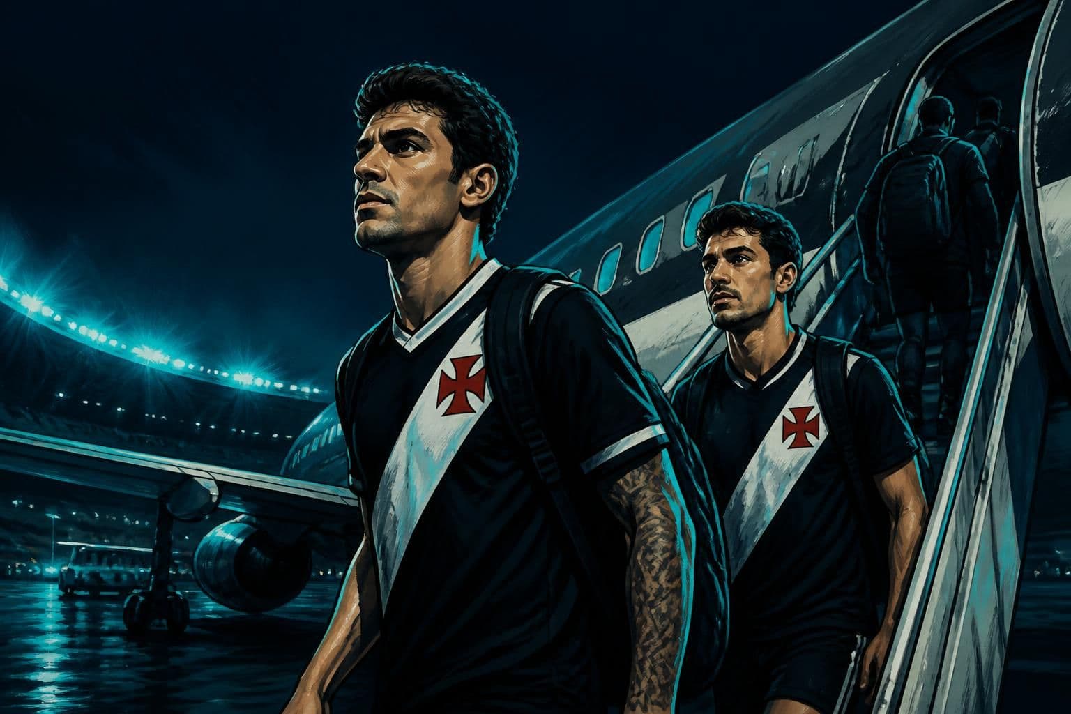 Vasco viaja para a Colômbia sem quatro titulares contra o Santa Fe