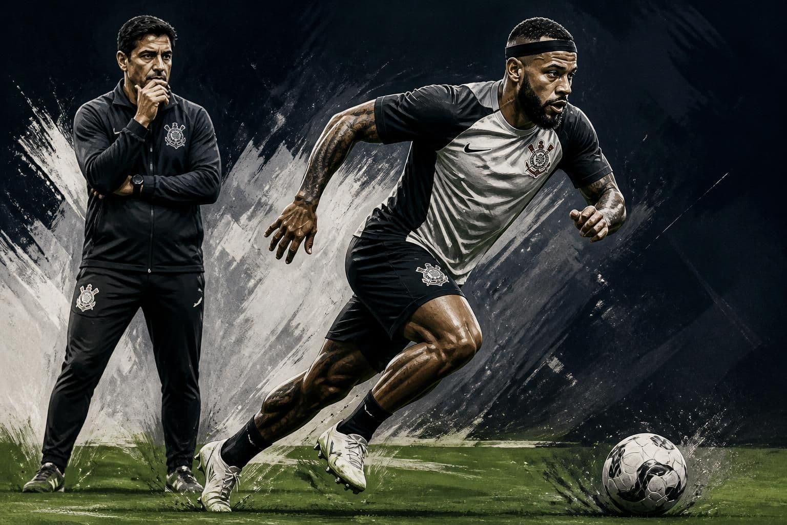 Memphis Depay retoma sequência no Corinthians após retorno ao Brasil