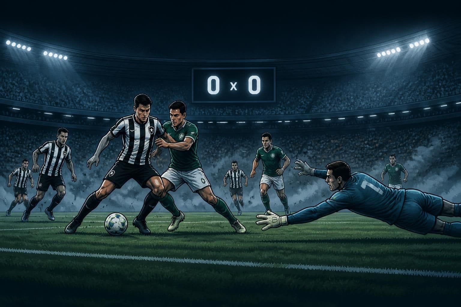 Botafogo x Palmeiras