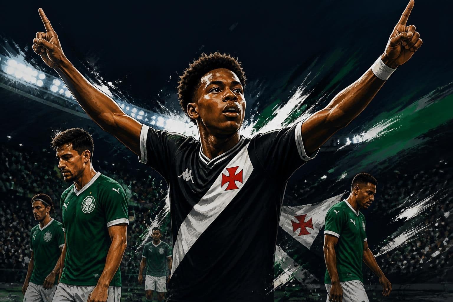 Andrey Fernandes, artilheiro do Vasco, mira título Sub-20 contra o Palmeiras