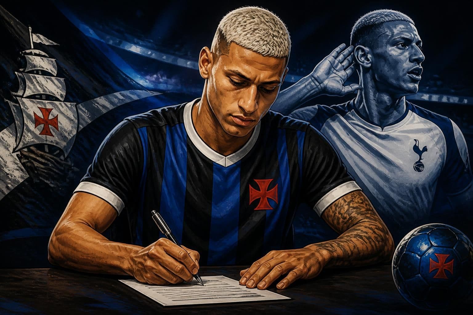 Vasco e Tottenham definem destino de Richarlison nesta sexta