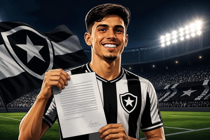 Montoro renova com Botafogo até 2030 e rejeita propostas