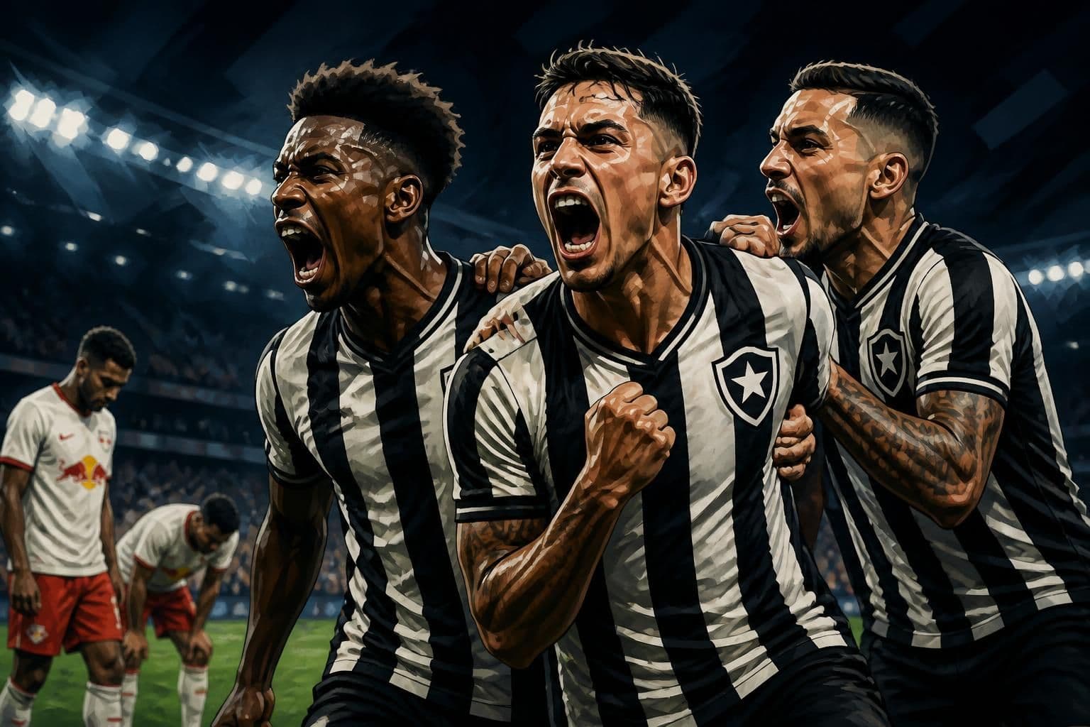 Botafogo x Bragantino: onde assistir, horário e escalações