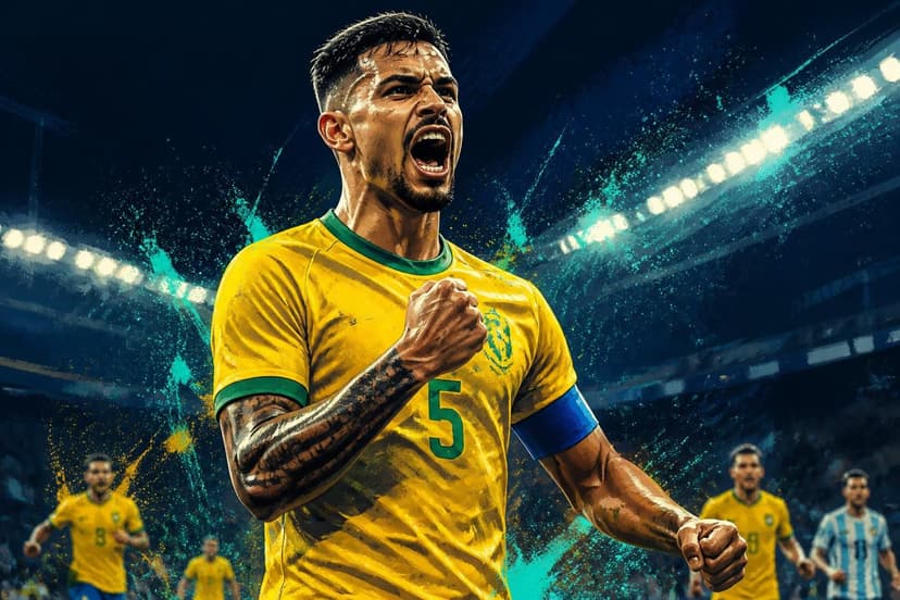 Bruno Guimarães celebra 50 jogos com gol e braçadeira