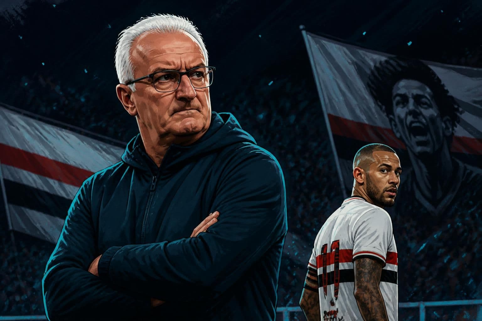 São Paulo tem segunda pior campanha com Dorival no comando