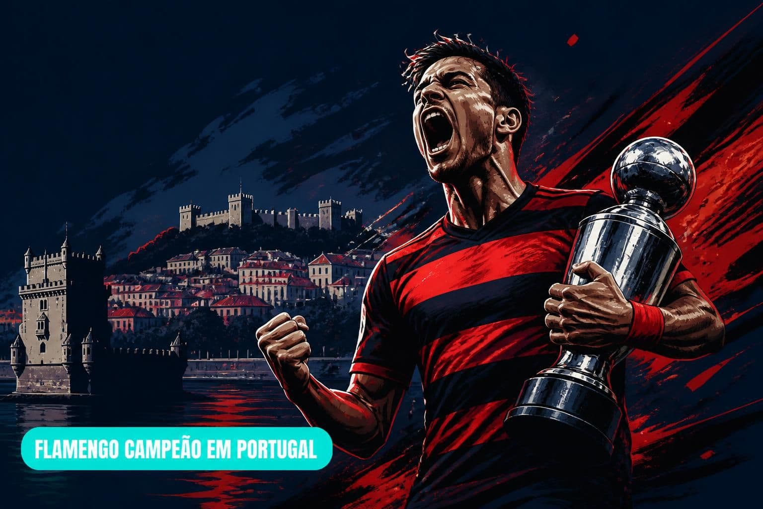 Flamengo vence Benfica e conquista Troféu do Algarve