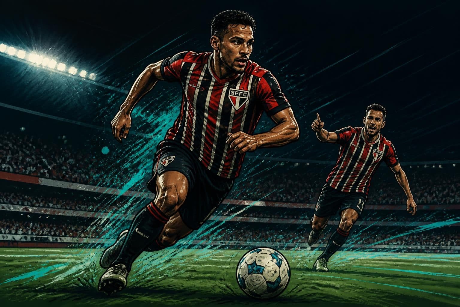 Gustavo Santana: provável substituto de Calleri no São Paulo