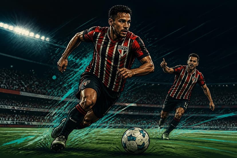 Gustavo Santana: provável substituto de Calleri no São Paulo