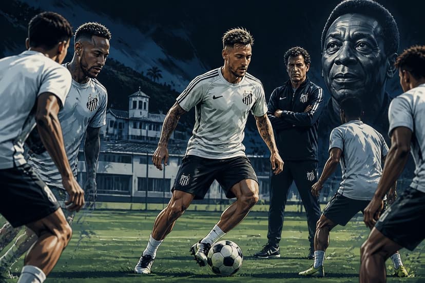 Arthur reforça meio-campo do Santos