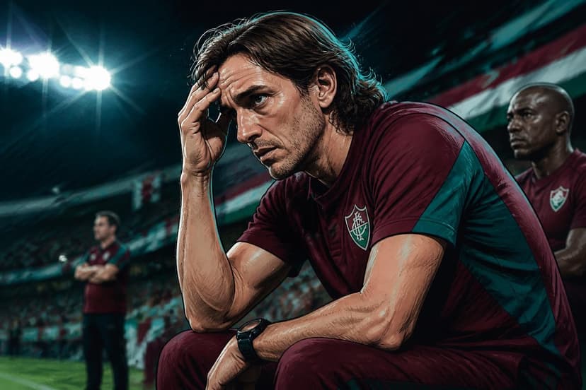 Zubeldía vive crise no Fluminense com jejum de vitórias