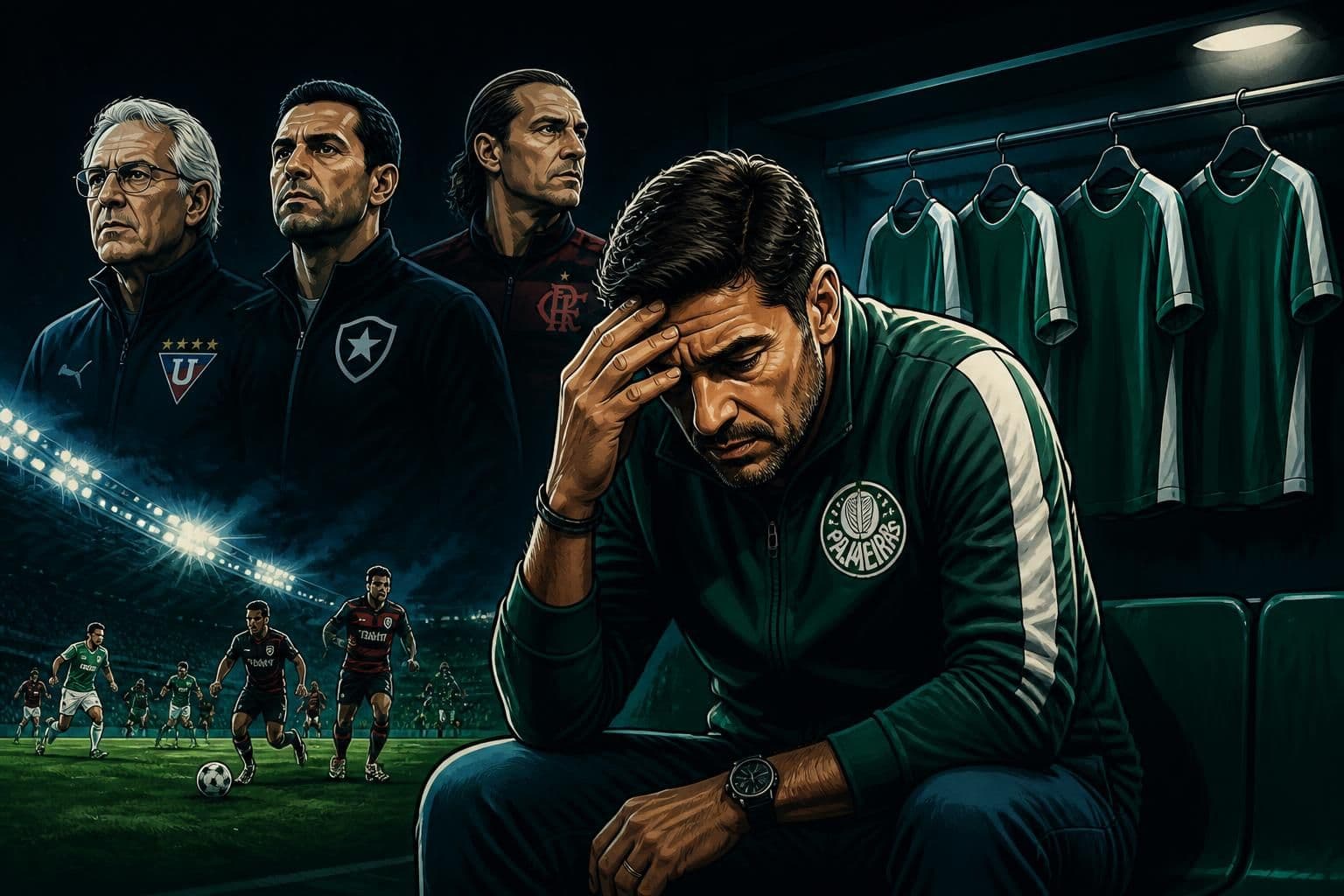 Palmeiras enfrenta LDU com quatro desfalques em quartas da Libertadores