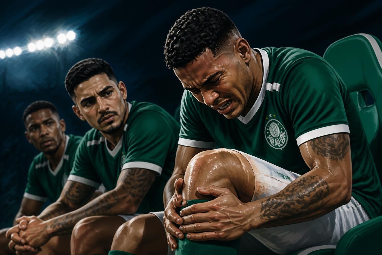 Palmeiras ajusta ataque com vendas e lesão de Paulinho