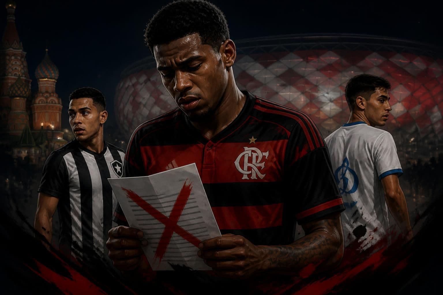 Flamengo e Botafogo buscam indenização por cancelamento na Rússia