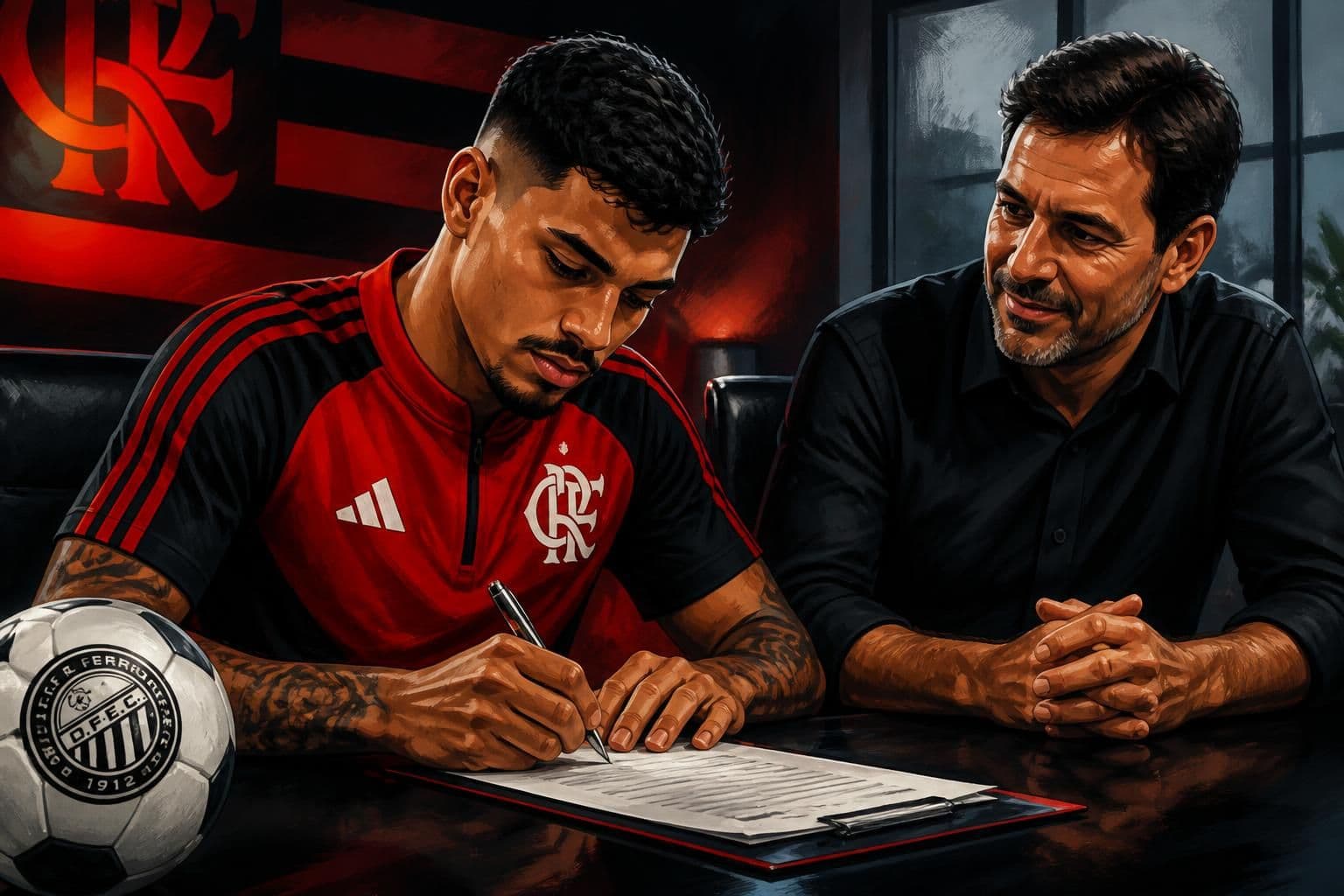 Flamengo contrata Miguel, lateral-esquerdo de 18 anos do Operário-PR