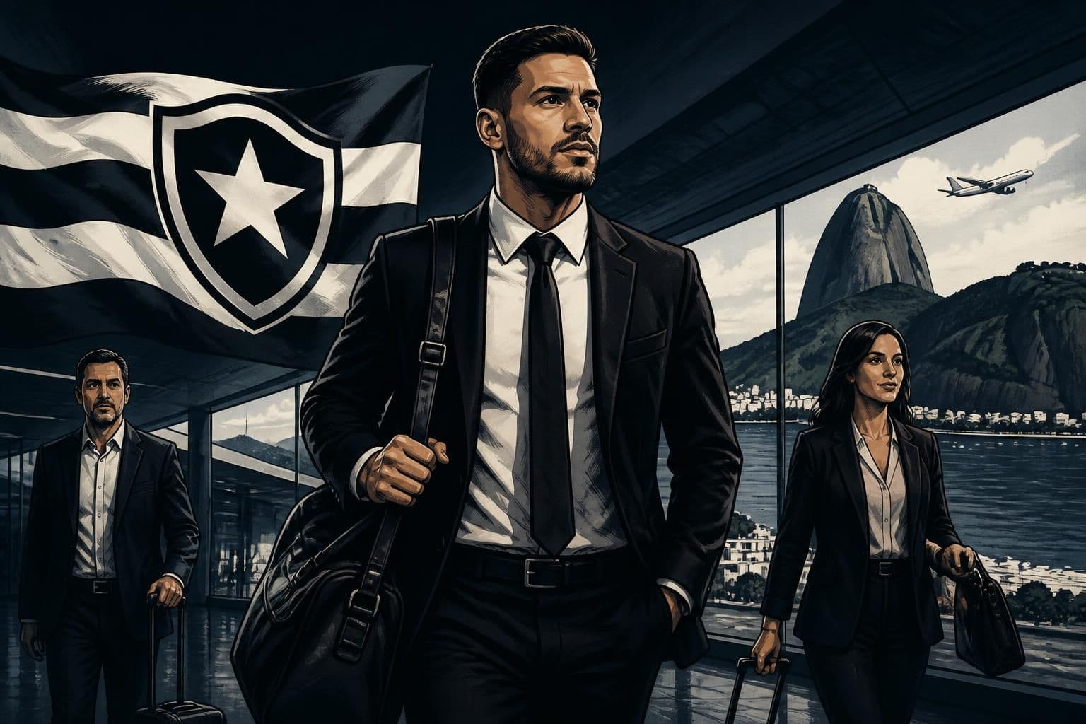 Gabriel de Alba chega ao Rio para investir no Botafogo