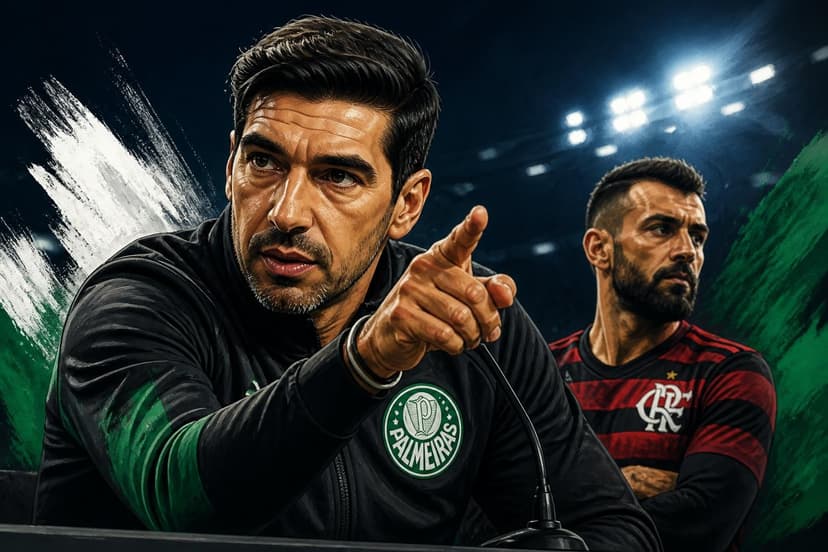 Abel Ferreira critica Flamengo após empate com Botafogo