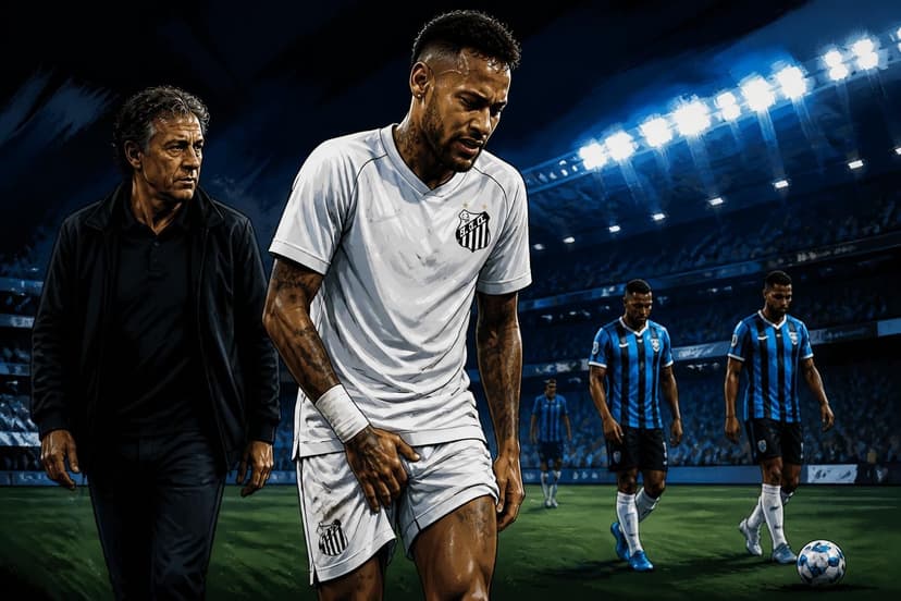 Cuca confirma provável ausência de Neymar contra o Inter