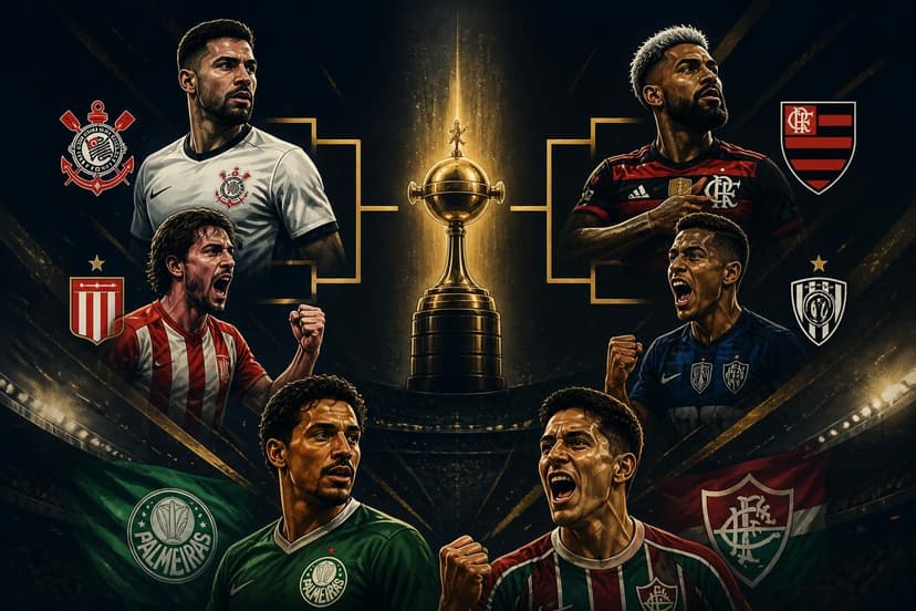 Libertadores 2026: confira as quartas de final com brasileiros