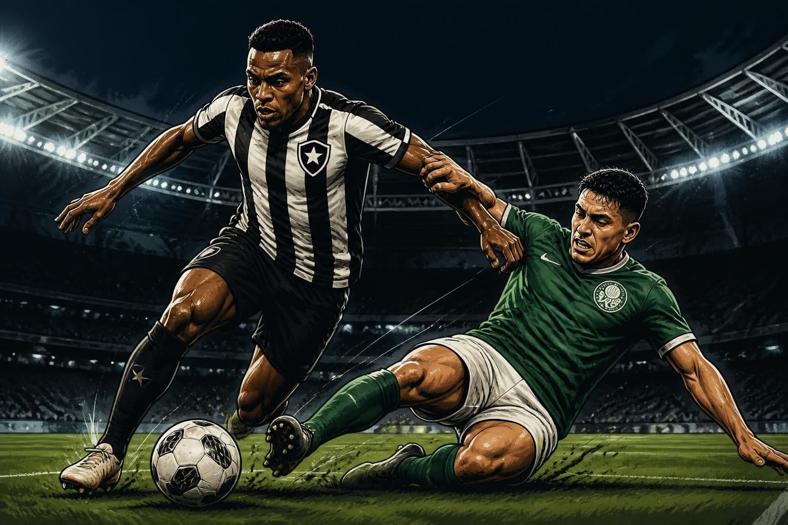 Botafogo x Palmeiras: onde assistir, horário e escalações