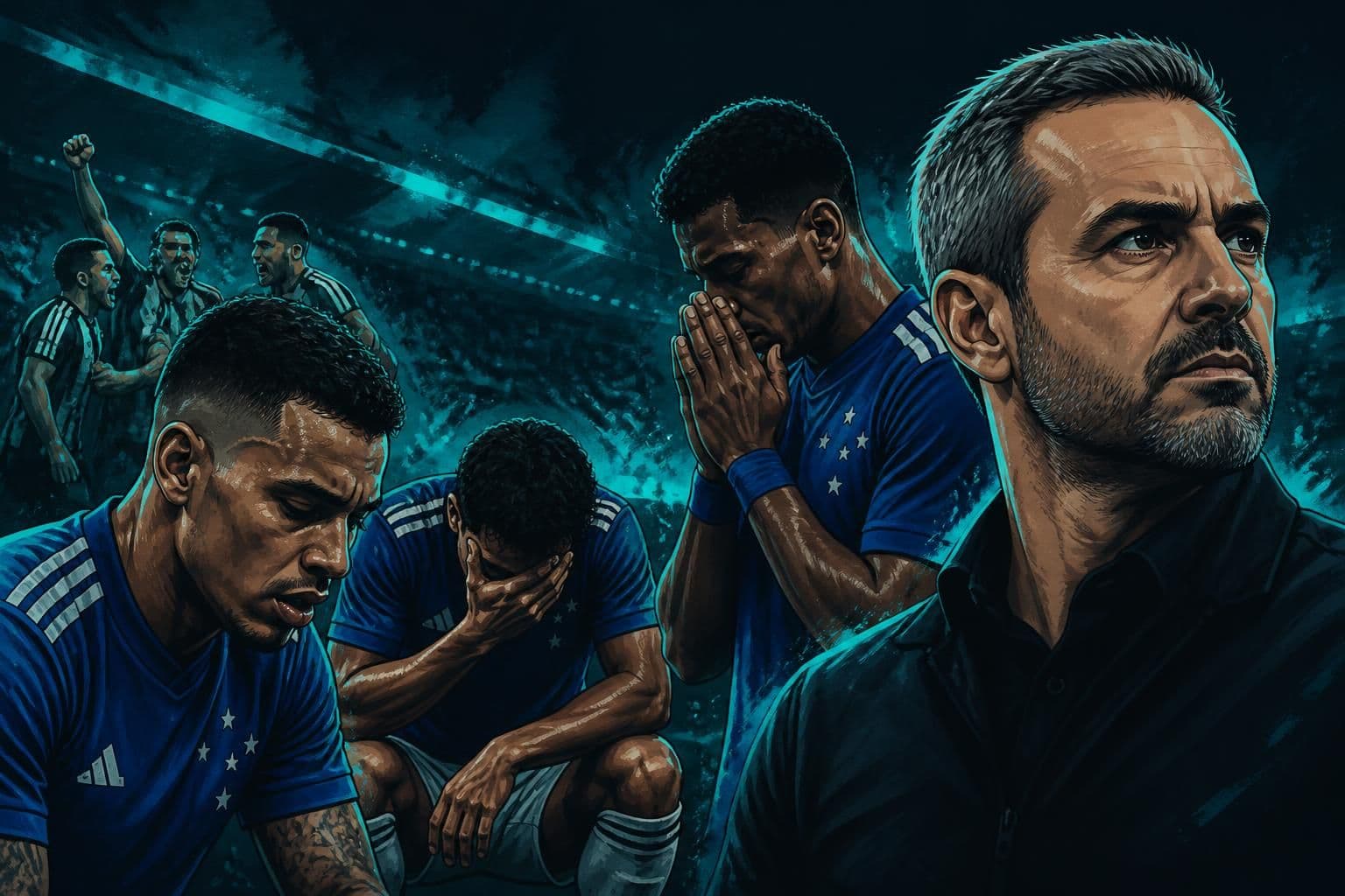 Cruzeiro empata com Atlético-MG e vive crise no Mineirão