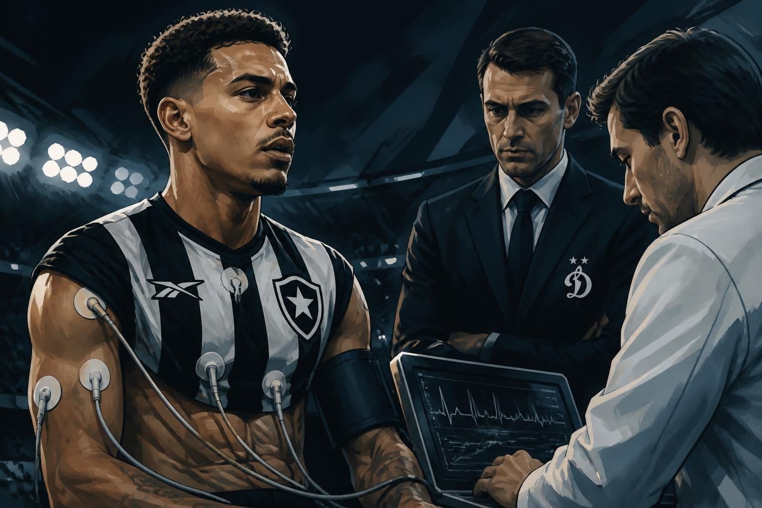 Matheus Martins volta ao Botafogo após reprovado no Dínamo Moscou