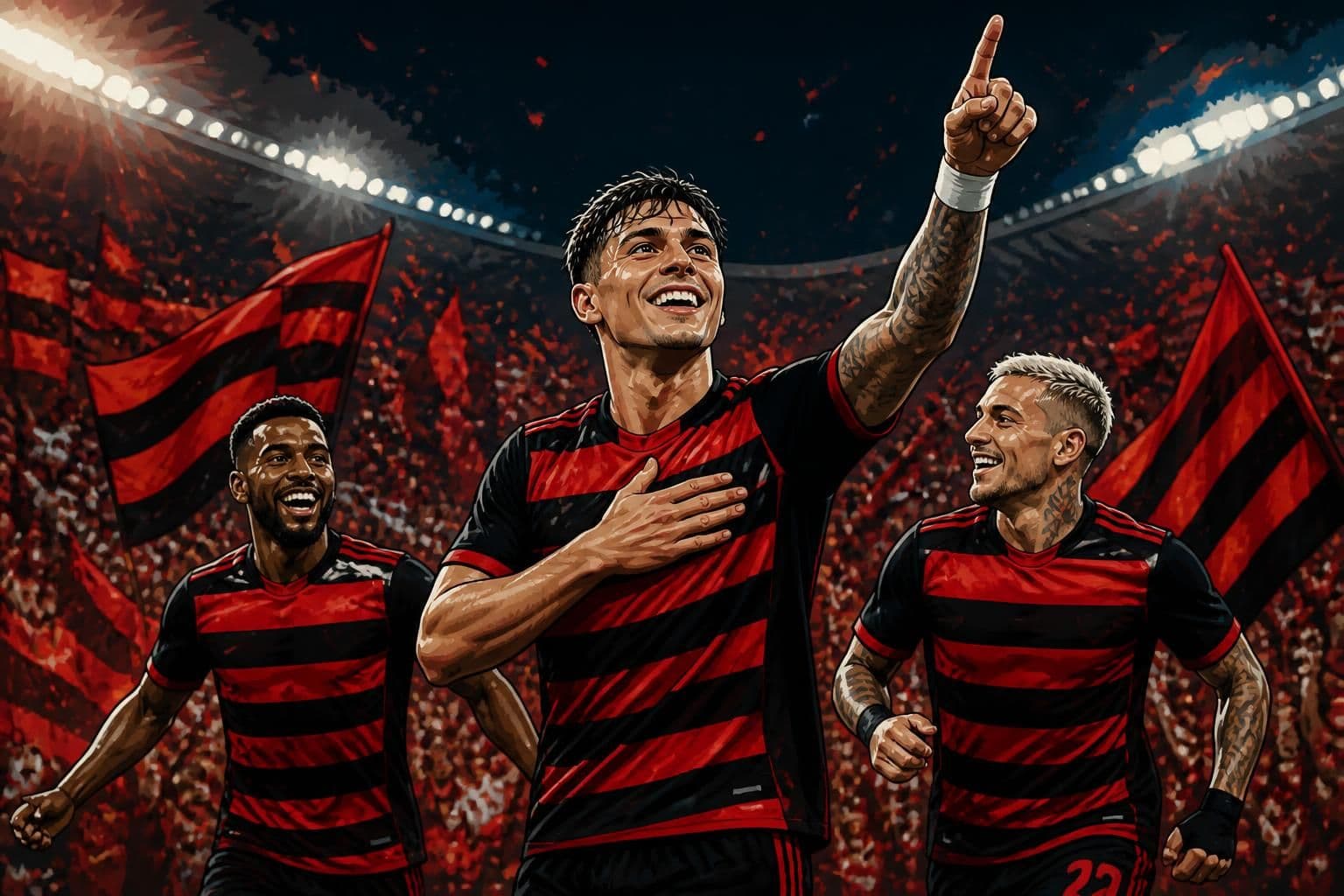 Remo 0 x 1 Flamengo: maior público da rodada e liderança rubra