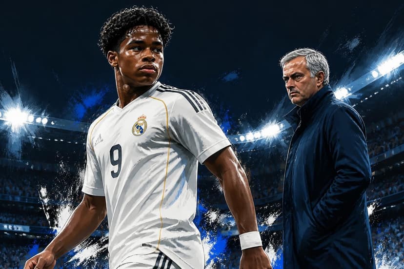 Mourinho limita Endrick a 10min na estreia no Real Madrid