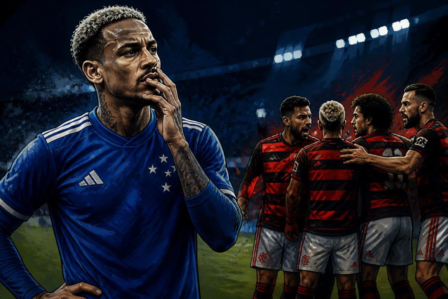 Matheus Pereira admite frustração com números na Libertadores