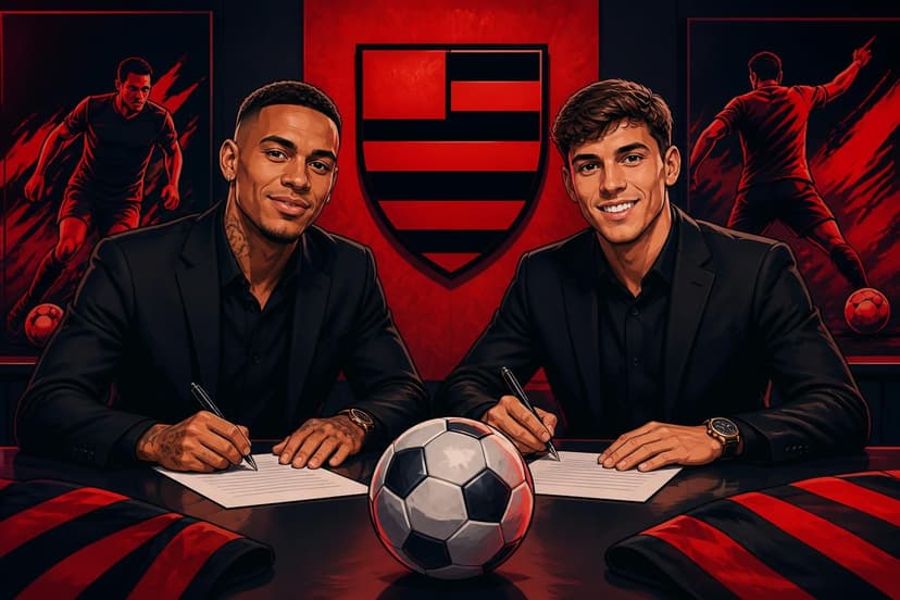 Flamengo avança com contratações de Anthony Valencia e Joaquín Freitas