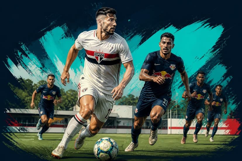 Calleri treina no gramado e São Paulo prepara tática para Bragantino