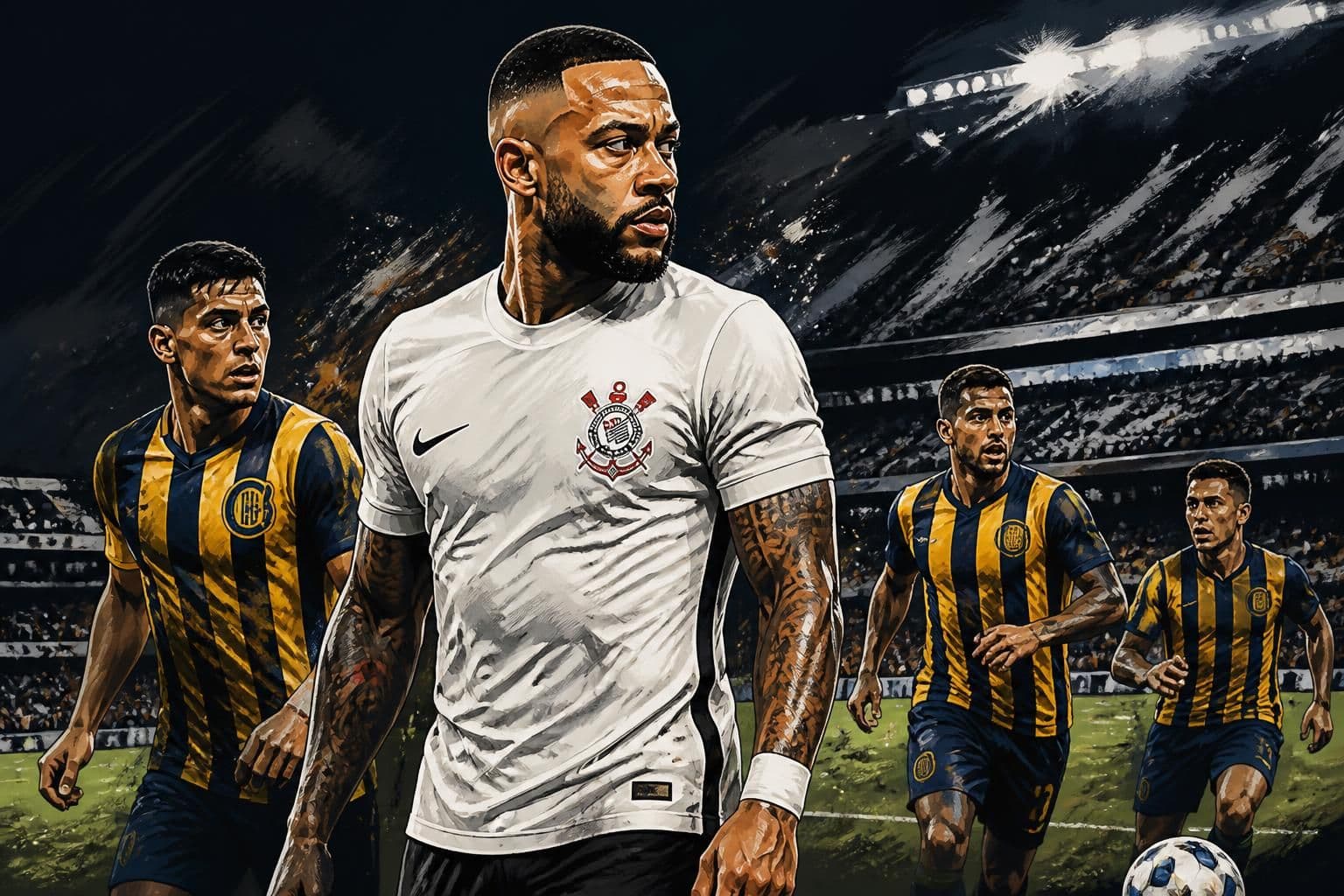 Memphis Depay pode atuar no Corinthians pela Libertadores