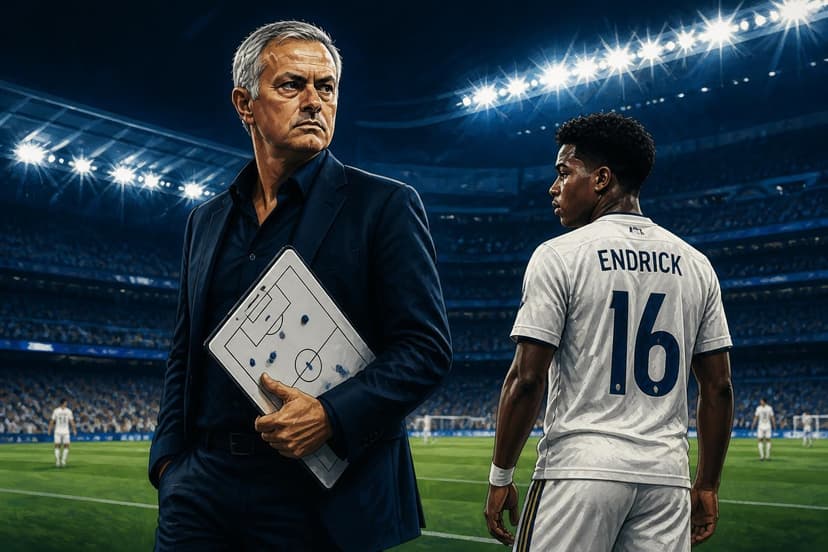 Mourinho confirma que Endrick não sairá do Real Madrid